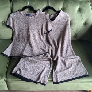 ZARA KNIT matching set US S/M